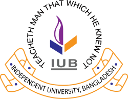 Independent University, Bangladesh (IUB) logo
